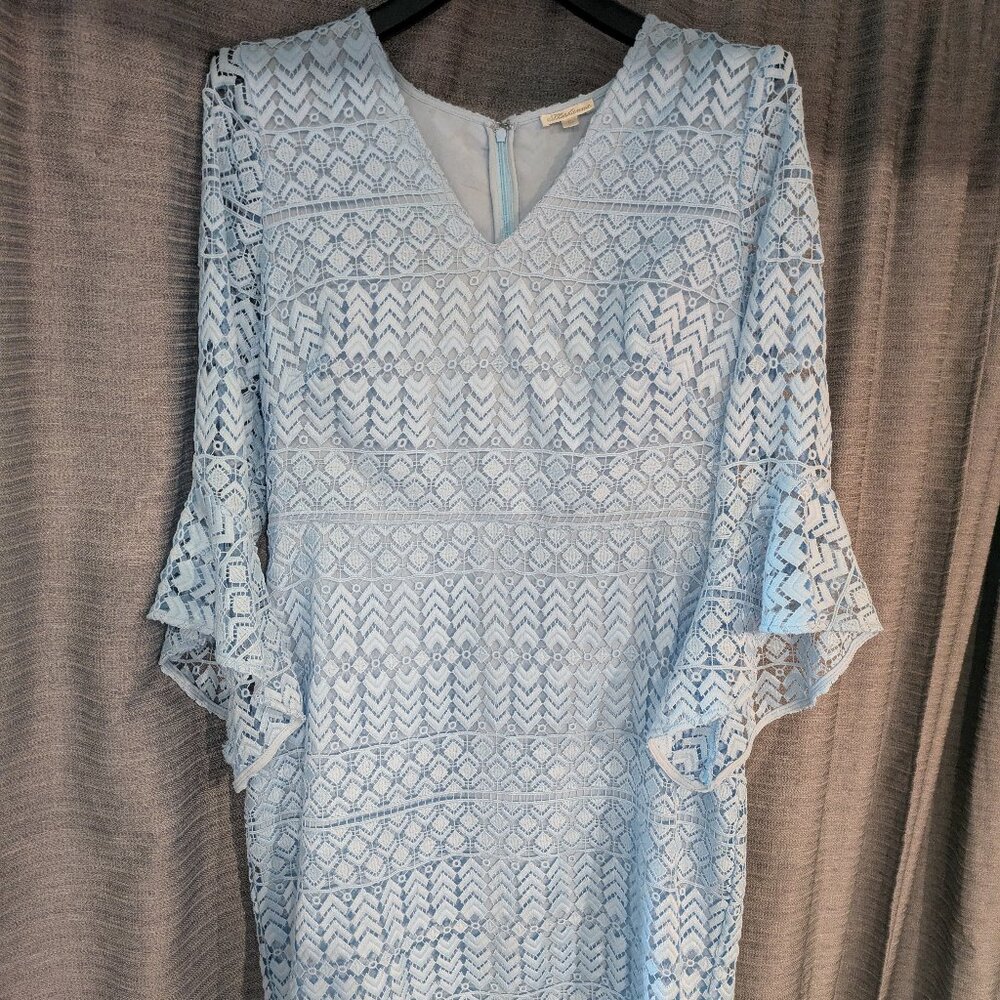 Cocktail Dress with Overlay